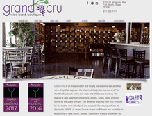 Tablet Screenshot of grandcrumagnolia.com